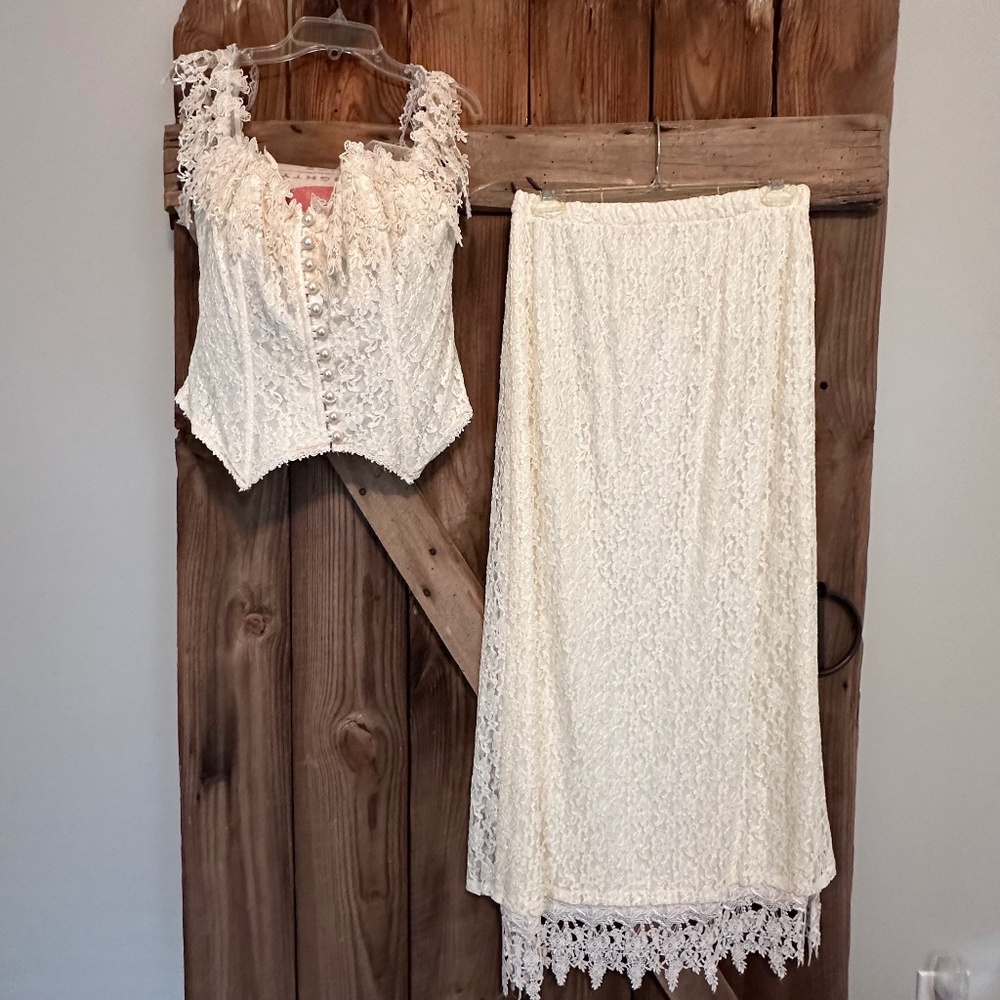 Two-piece Lace Dress